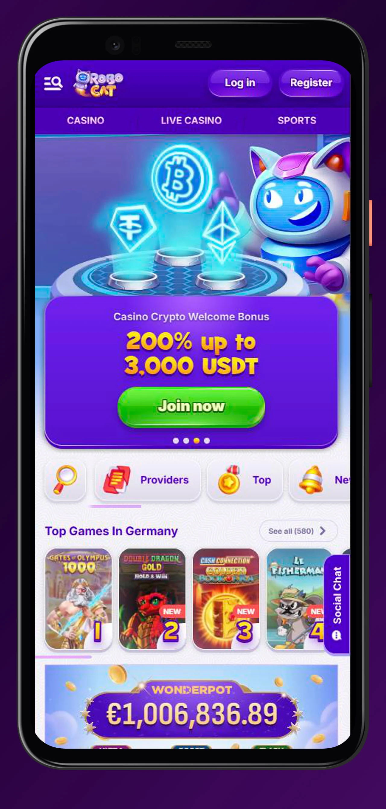 app robocat casino